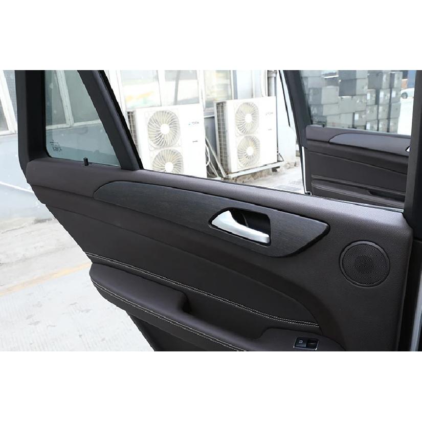 For Mercedes Benz ML GLE GL Class GLS 320 400 Car Styling ABS Carbon Fiber Interior Door Decoration Panel Cover Trim Accessories