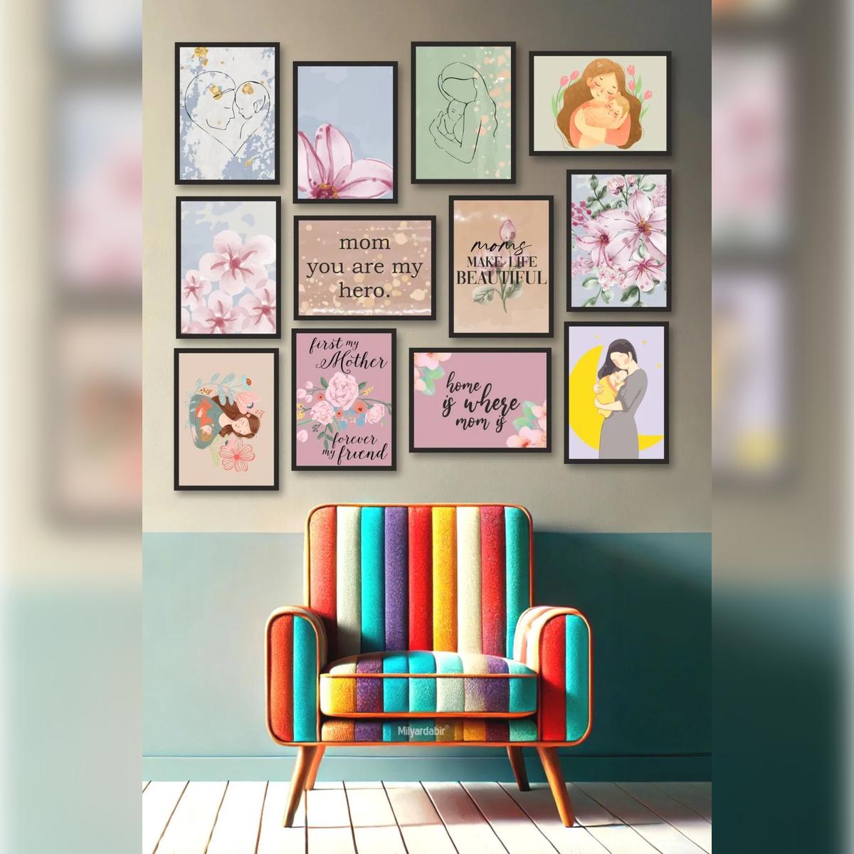 

Add a Festive Touch to Your Home with the 12-Piece Christmas-Themed Poster Set!