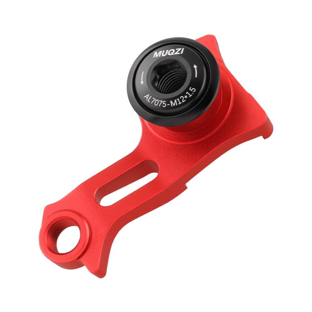 

M12-1.5 UDH Rear Hanger MTB Rear Derailleur Hanger Bicycle Parts Thru Axle Rear Hook Bicycle Frame Red M12-1.5