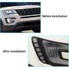Super Bright LED Daytime Running Light Dual Color DRL for Explorer 2016-2019 Replacement Front Bumper Fog Lamp Assembly Model B 1 Pair(Front L/R)