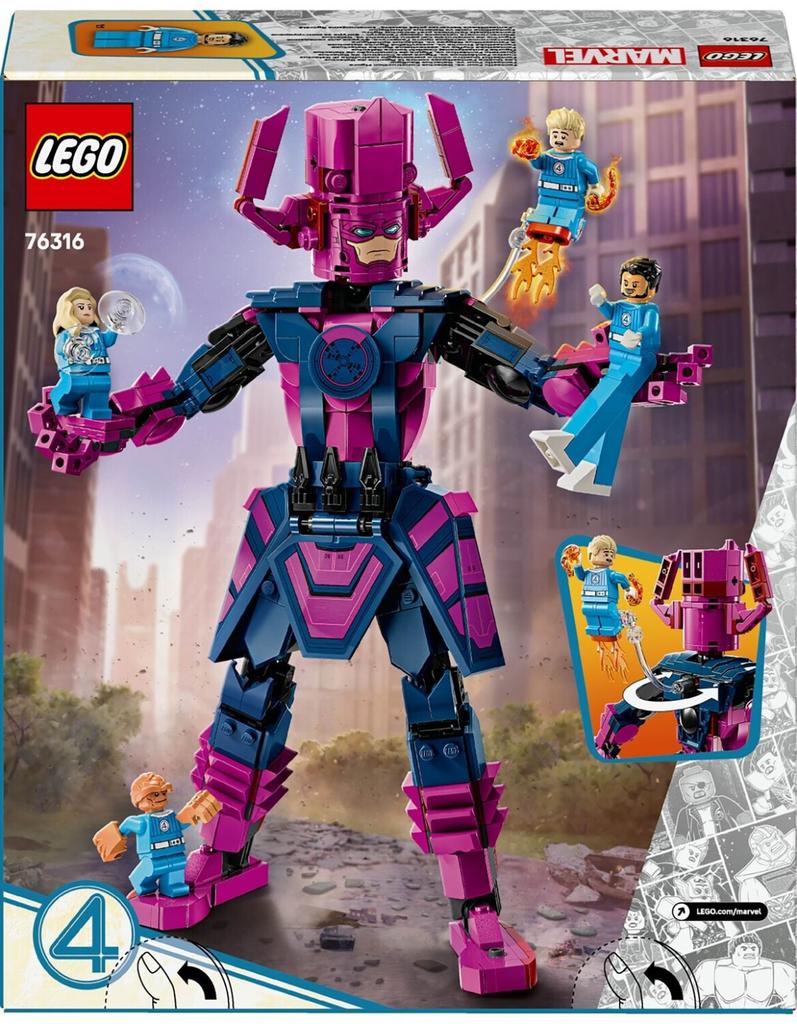 LEGO Marvel Super Heroes Fantastic Four Vs. Galactus Buildable Figure (76316)