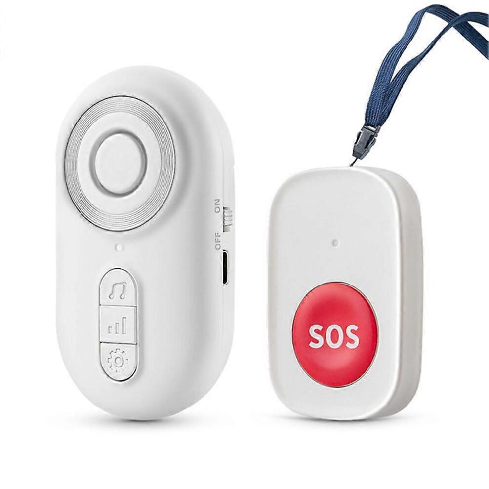 Bezdrátový pager pro pečovatele, tlačítka pro přivolání sestry pro monitorování seniorů, SOS výstražný systém, přenosný alarm