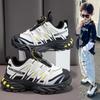 Kids Rotation Buckle Sneakers Boys Girls Lightweight Breathable Running Shoes 2026 Casual Sport