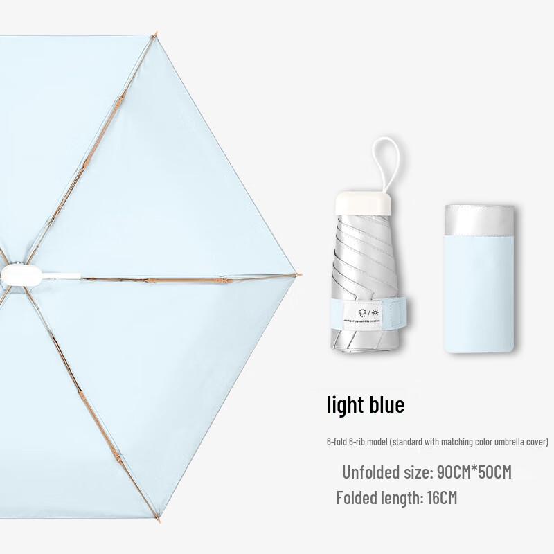 Lilang Mini Portable Sun/Rain Umbrella