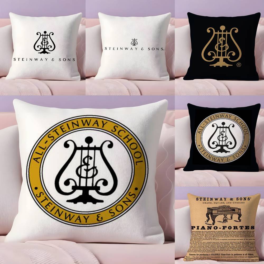 S-Steinway & S-Sons Pillow Case Ultra Soft Skin Friendly Fabric Cloud Like Comfort & Concealed Zipper