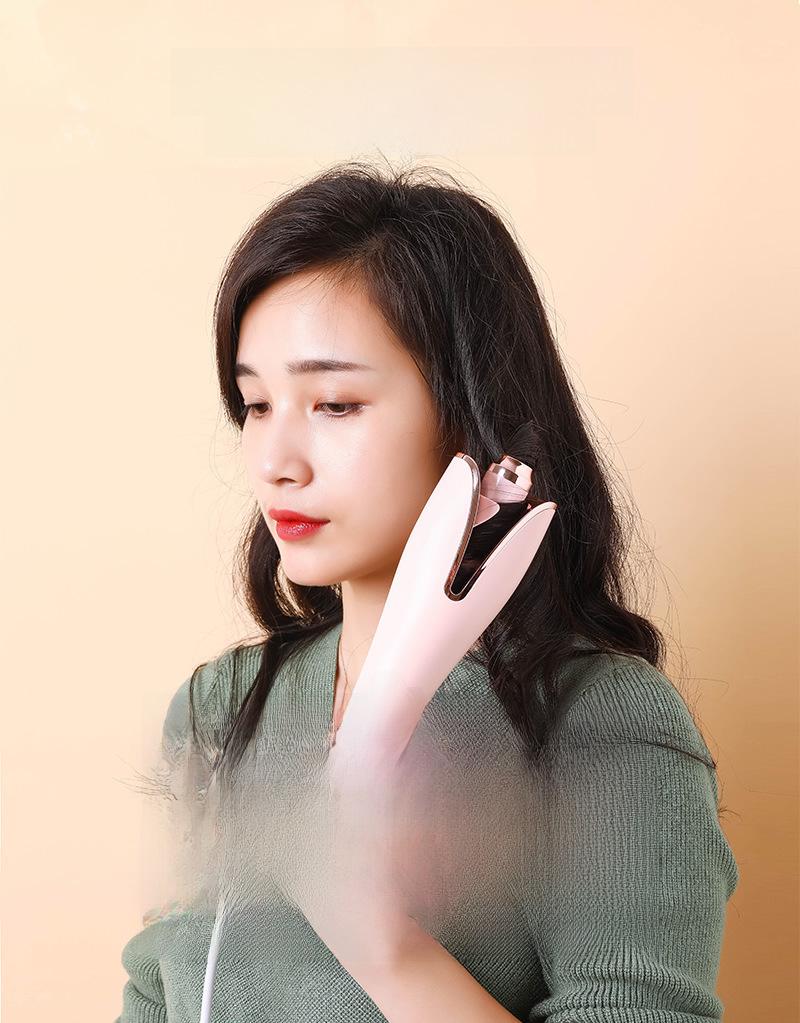 Keramischer Dual-Use Lockenstab mit Wellen- und Spiralfunktion