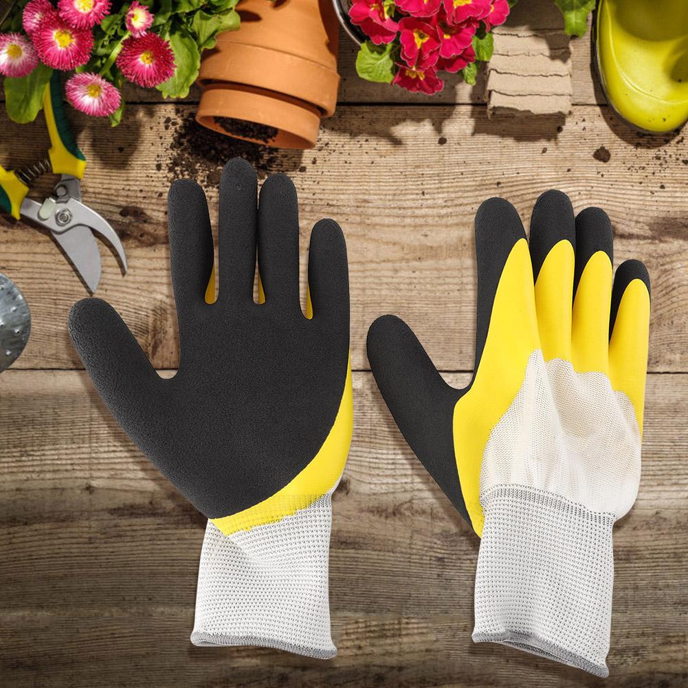 1P Non slip Wear resistant Labor Work Garden Gloves Handling Gloves