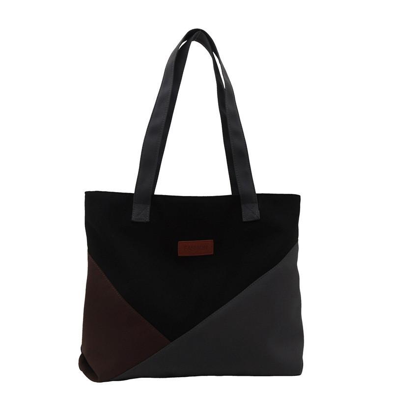 Stylish Retro Canvas Tote Bag For Women Large Capacity Trendy Handbag 2024