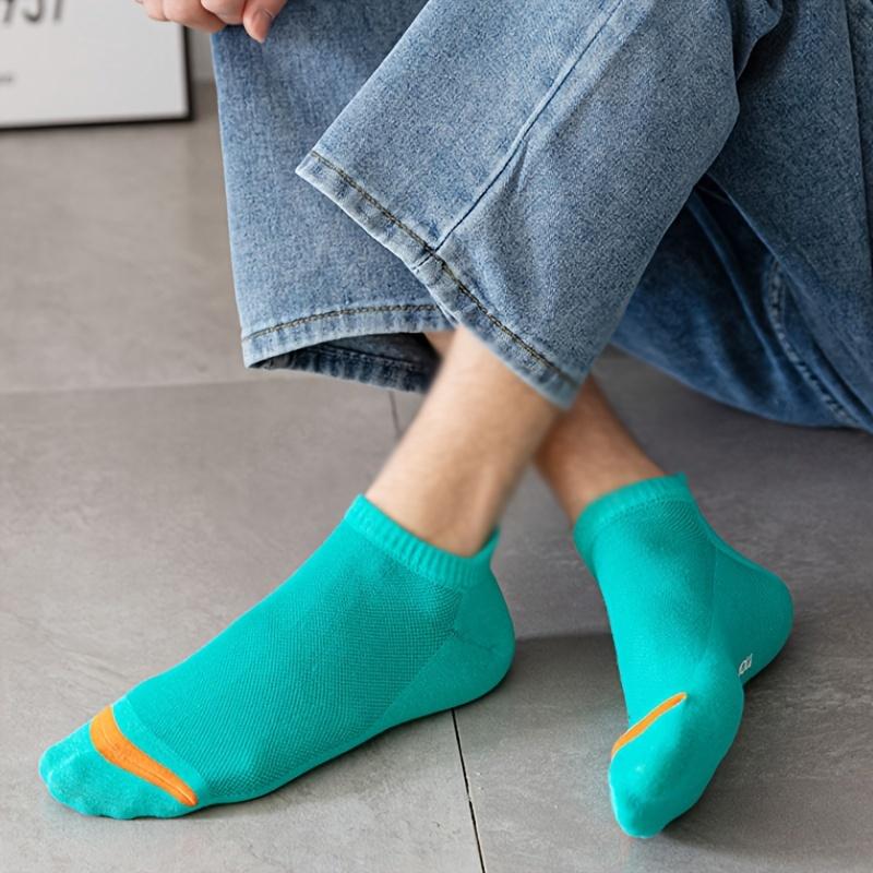 10 perechi de șosete de calitate cu fața zâmbitoare pentru femei, bumbac respirabil, joasă, tub scurt, ocazional, șosete anti-alunecare, rezistente la uzură, patru anotimpuri