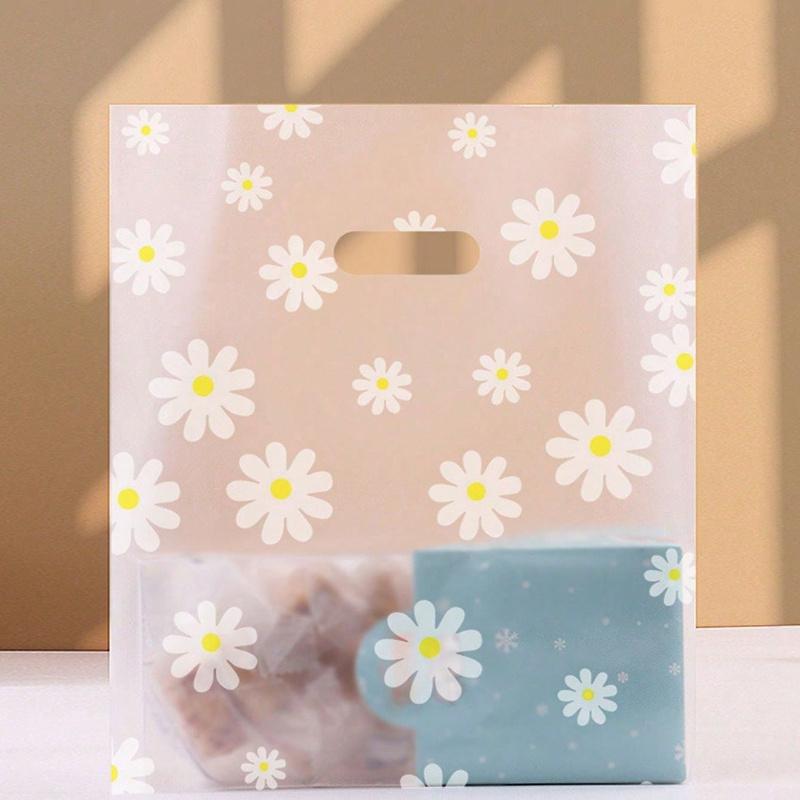 Daisy Goodie Bag, Thank You Bag, Gift Bag, Spring/Summer Daisy Flower Gift Bag Bulk, Party, Shower, Wedding, Birthday Decorations and Supplies