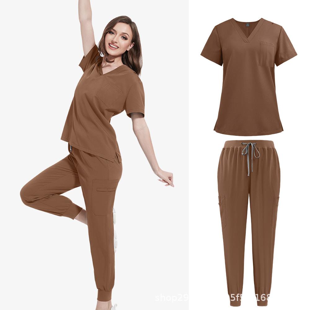 Nianqing Hand Washing Clothes, The Same For Men And Women, Plus Size, Hot-Selling Doctor And Nurse Quick-Drying Work Clothes Set
