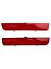 2x Red Rear Bumper Reflector Stop Brake Light For Range Rover L322 Freelander 2