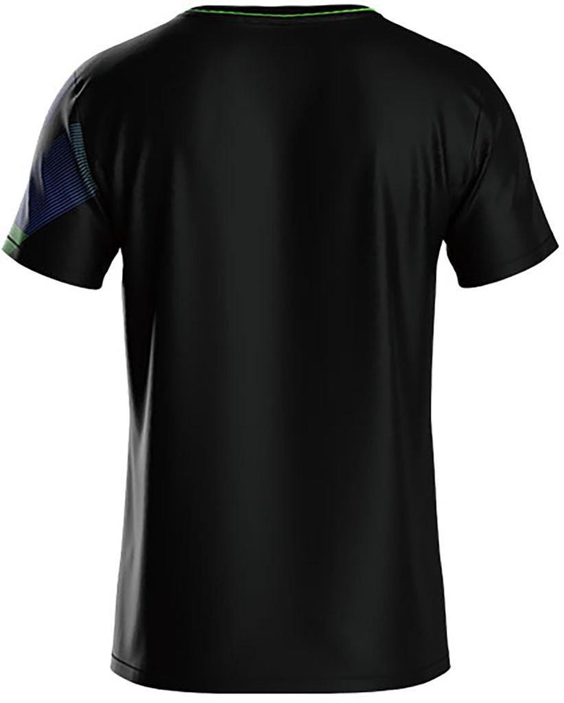 Andro Table Tennis Game Table Tennis Black x XL Shirt, J.T.T.A (Japan Association) Approved, Unisex, Benzen, Green,