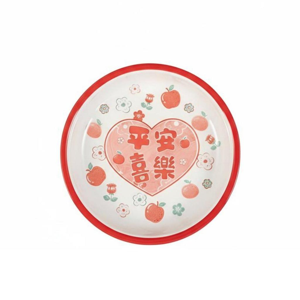 Red Festive Ceramic Dinnerware Set, Chinese Bowls Plates Chopsticks, Wedding