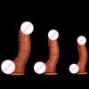 Curved Thick Realistic Dildos Silicone Large Penis Massager Unique Fantasy G-Spot Anal Clitoris Stimulator Masturbators Adult Sex Toys for Women Men