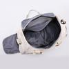 Large-capacity travel bag, gym bag with dry and wet separation, independent shoe compartment, swim bag, can be attached to a trolley bag