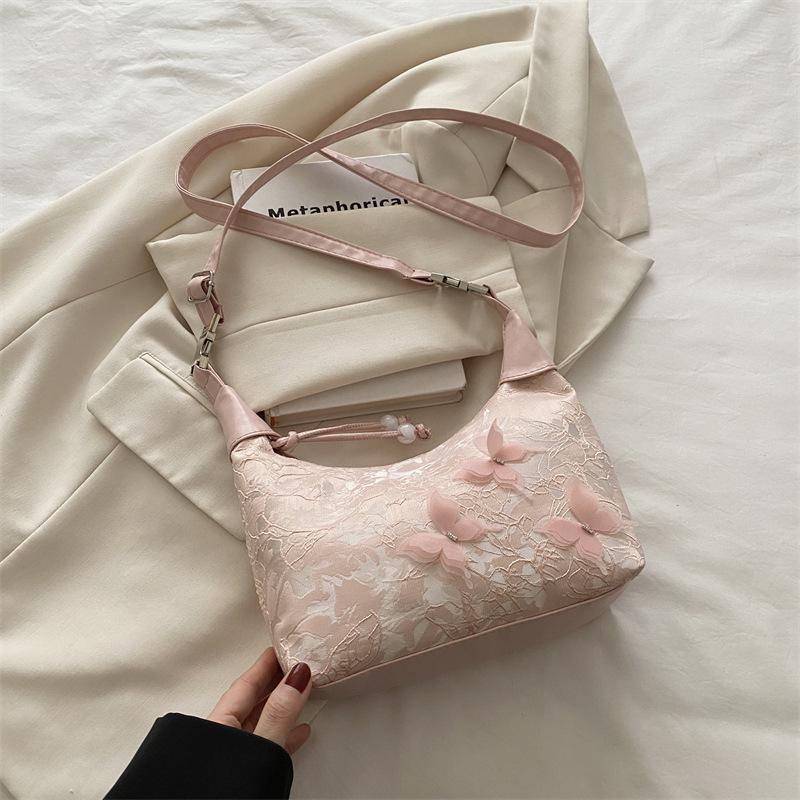 

Сумка Guofeng женская 2025 года, новая модная супер огненная ручная сумка, повседневная сумка через плечо розовый