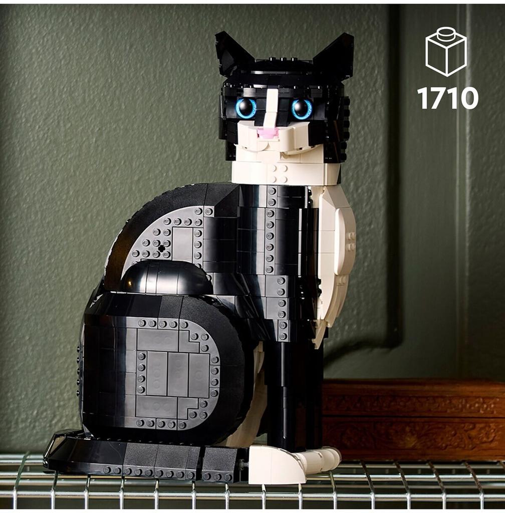 LEGO конструктор Ideas – р – Черно – белая кошка (21349)