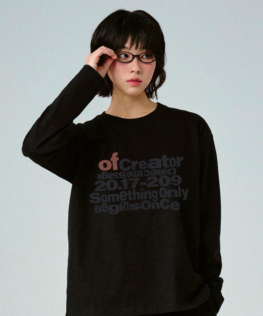 GRAVER [Unisex] Of Creator Long Sleeve T-Shirt_2 Colors
