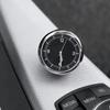 Mini Automobile Display Clock Car Accessory Auto Watch Thermometer Hygrometer Gauge Ornament - Dashboard Decoration