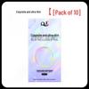 Q Point Ultra-Thin Pink Condoms with 3D Surrounding Particles - Odorless, Super Lubricated, Female Pleasure Enhancing.