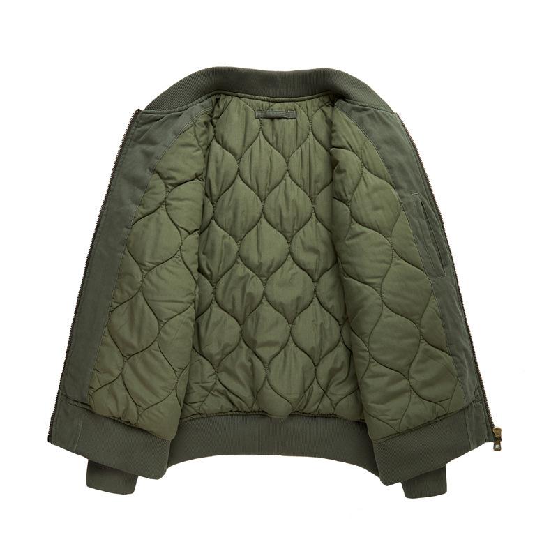 Autumn and Winter Men's Tooling Jacket Flight Jacket Jacket Locomotive Clothing Men's Clothing