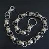 Biker-Decor Skull Wallet Chain with Hook Snap Closure Punk Skull Trouser Chain Hip-hop Cool Style Pant Chain Ornament