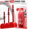 28g Lightweight TPU Inner Tube 700Cx23-32C Cycling Bike Tires Road Bicycle Inner Tire  Road Bike