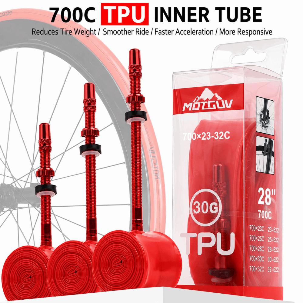 TPU TPU Inner Tube 28g Lightweight Cycling Bike Tires Durable Bike Inner Tires Road Bike
