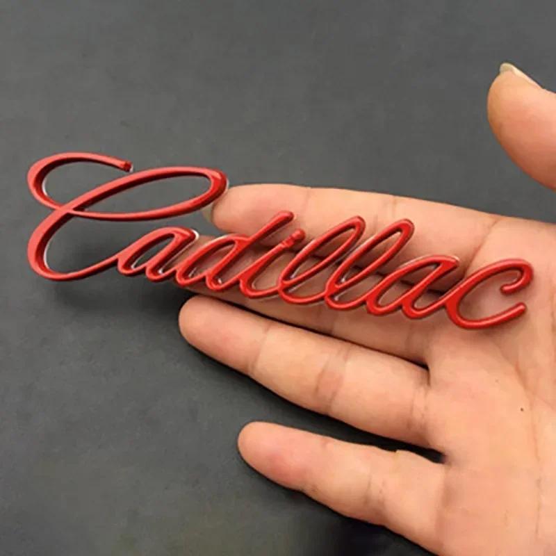 Adesivo Metallo per Auto Emblema Distintivo Anteriore Posteriore Laterale per Logo Cadillac Escalade CTS ATS SRX XTS XT5 STS CT5 CT6 BLS XLR Accessori