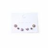 Ceramic Ear Post Stud Earrings Mixed Color Round Flower Star Airplane Universe Planet Earring Girl Women Ear Jewelry