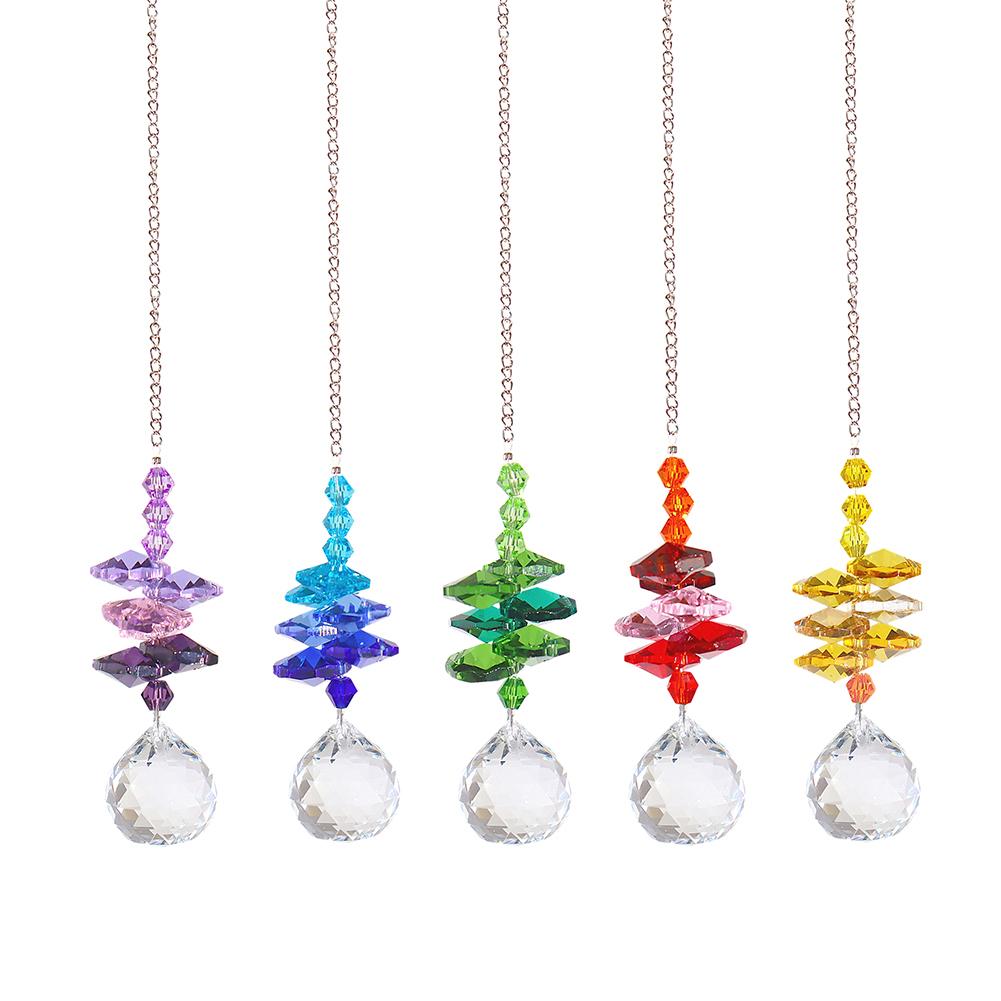 Windchimes Decoration Crystal Windchimes Yard Decorations Garden Decoration Gift for Women Mom Grandma for Home Lawn Porch Patio