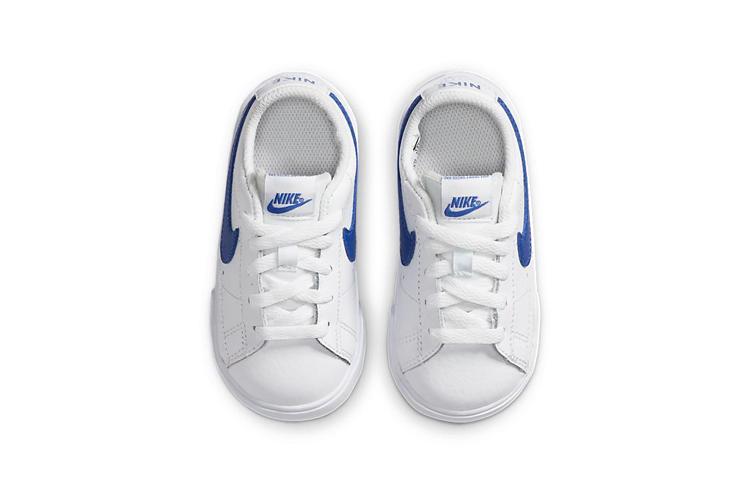 Nike Blazer Slip Resistant Abrasion Resistant Slip Resistant Abrasion Resistant Low Top Toddler Shoes White Blue CZ7581-100