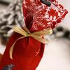 Creative Christmas Wine Bottle Bags Cute Santa Drawstring Wine Bottle Gift Cover Xmas Party Decor