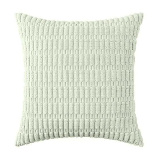 Double-sided Solid Corduroy Pillow Sofa Cushion Lumbar Solid Color Chair Cushion Wheat Ears and Corn Kernels
