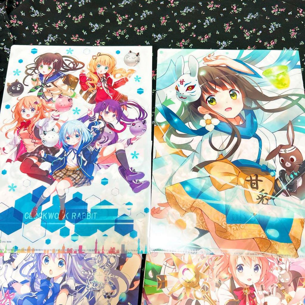 [USED] Bonus included for a limited time only! GochiUsa 10th Anniversary Art Book Illustration Collection