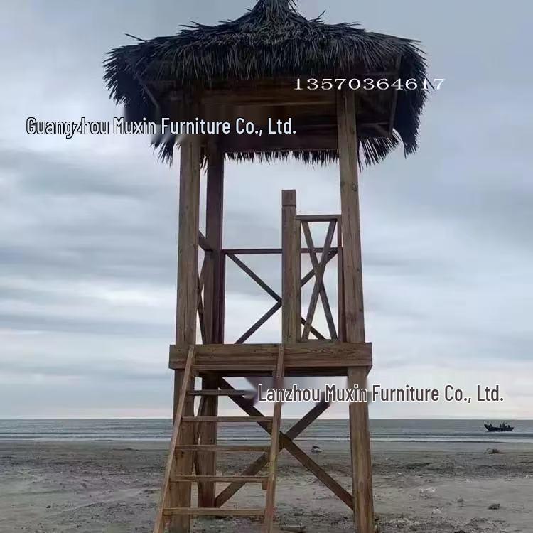 Thatch Straw Beach Umbrella for Outdoor, Pool, and Villa Courtyards