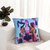 Huntrix Girl Pillow Case Kpop Demon Hunters Cushion Covers Awesome Decorative Pillowcase For Car 40X40Cm