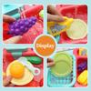 Kid Kitchen Sink Set Simulation Electric Dishwasher With Running Water Playing Toy Pretend Role Play Montessori Game For Girl