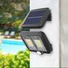 Solarleuchte 98 LEDs mit Bewegungssensor Dämmerungssensor