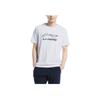 Li Ning Casual Letter Print Pullover Short Sleeve T-Shirt Unisex Tops White AHSS513-1