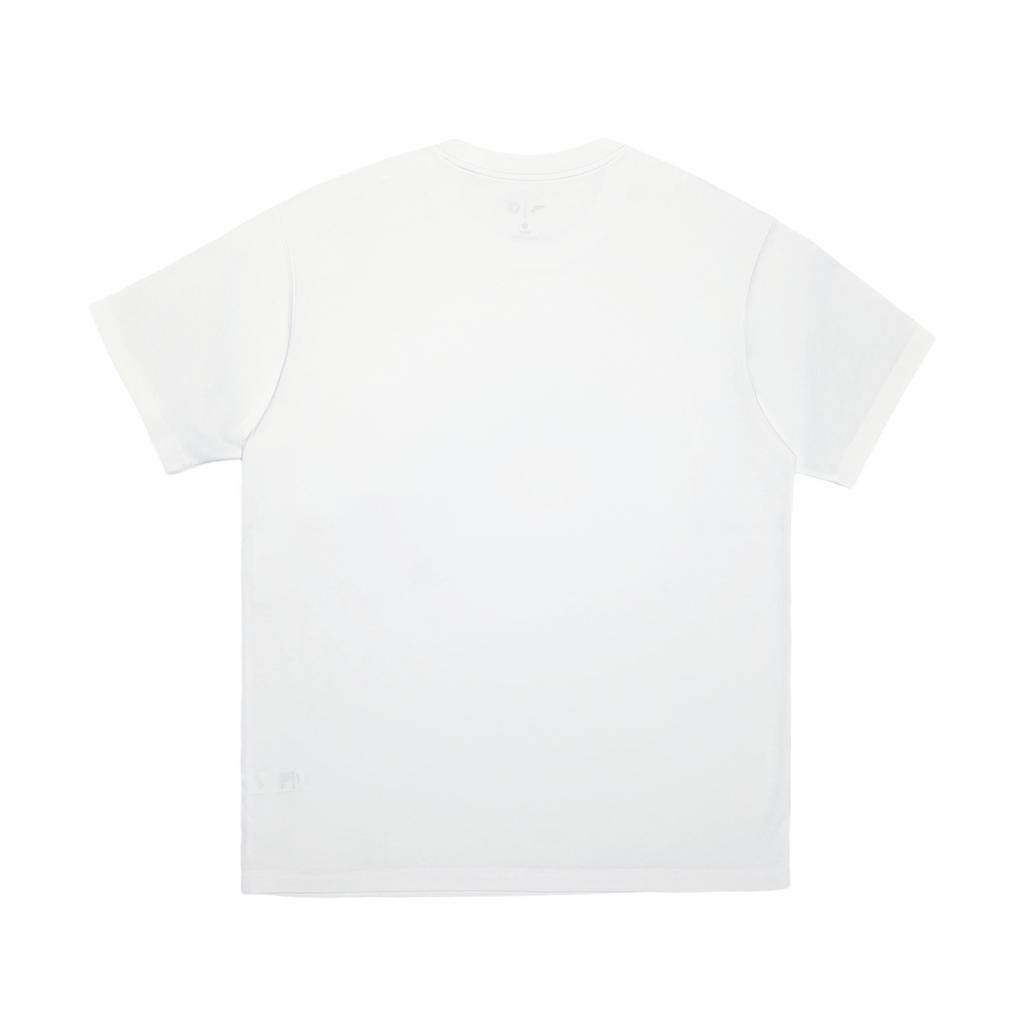 Anta Classic Comfortable Simple Solid Color Fashion Versatile Skin-Friendly Round Neck T-Shirt Men tops Pure-White 152621108-1