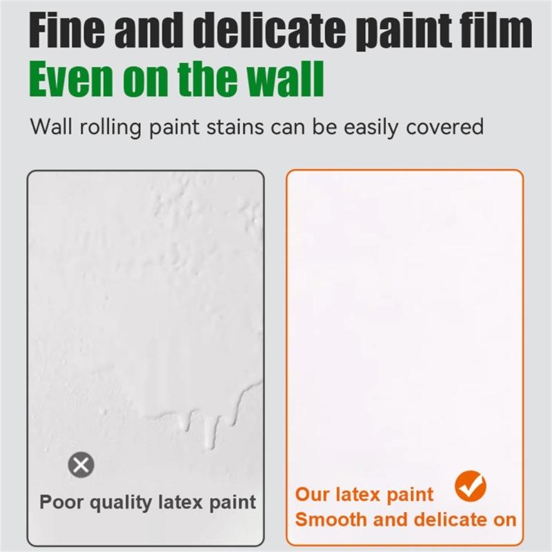 Upgraded Rotating Brush Wall Fix Tool Strong Coverage Wall Patchs Brush Innovative Wall Touch Up Tool Easy Application