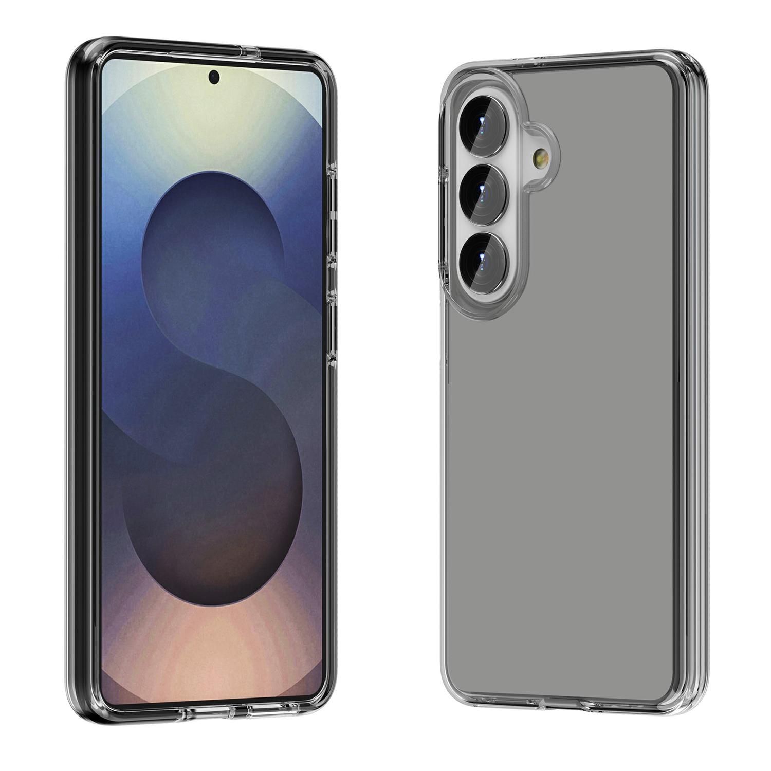 For Samsung Galaxy S26 Case PC + TPU Shockproof Clear Phone Cover