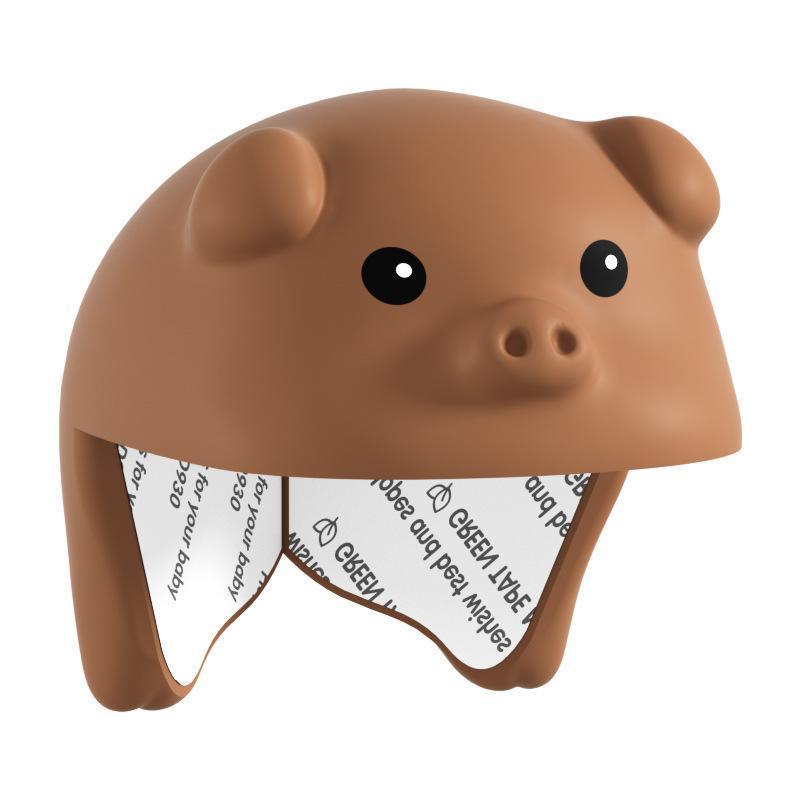 Table Corner Anti-collision Soft Silicone Anti-collision Sticker Cartoon Anti-collision Strip Protection Bag Table Safety