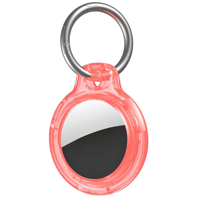 XDcase Translucent Hard PC Protective Case with Key Ring 1PC (Transparent Red) красный