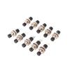10Pcs Pbs-110 7Mm Momentary Push Button Switch Press The Reset Switch Momentary On Off Push Button Micro Switches