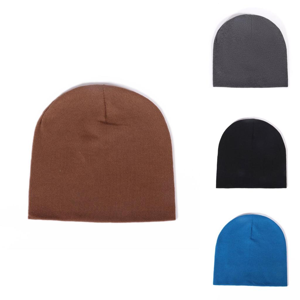 Knitted Hat For Women With Stretchy Polyester Fabric Fall Casual Fashion Accessory For Winter Season