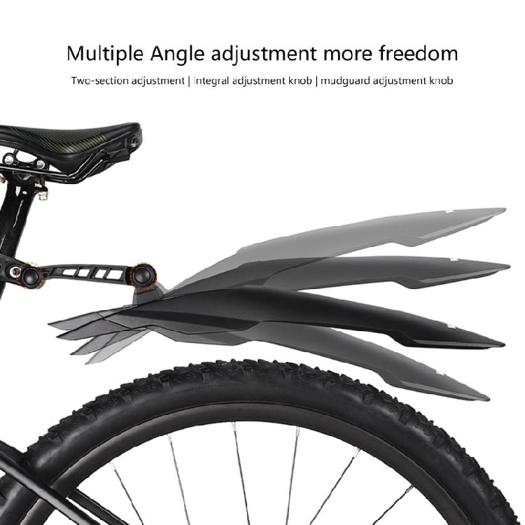 1 Set of Bicycles Front Rear Mud Guard for Mountain Bikes, Bicycles Mud Flap Adjustable Bicycles  Front Rear Mudguards