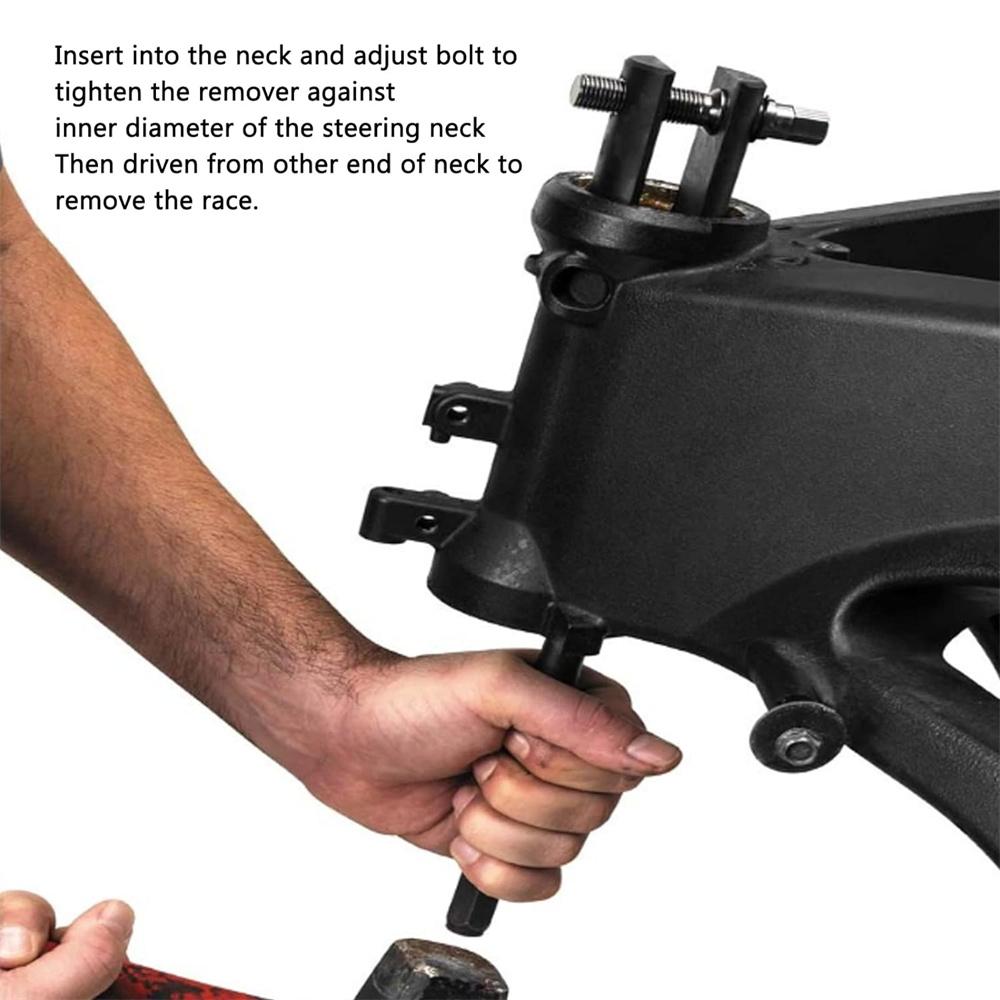 High Strength Steering Neck Bearing Race Remover for 1‑1/8in To 2‑5/8in ID Races